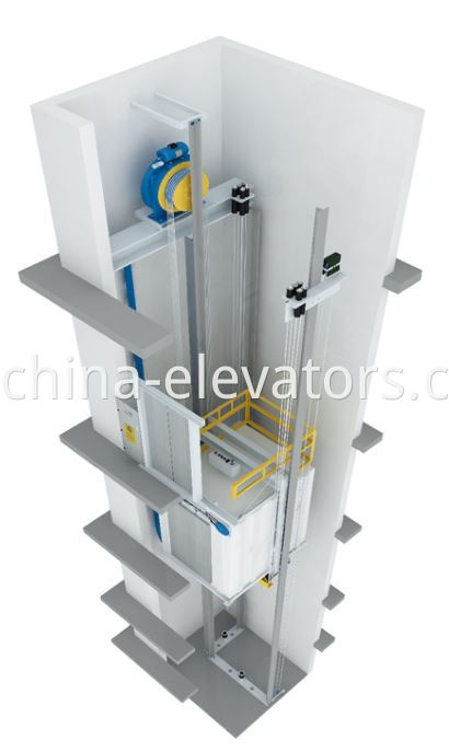 Mechanical Parts Package For Complete Passsenger Elevator 